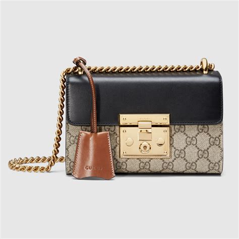 gucci gg supreme padlock bag|Gucci Gg Supreme crossbody bag.